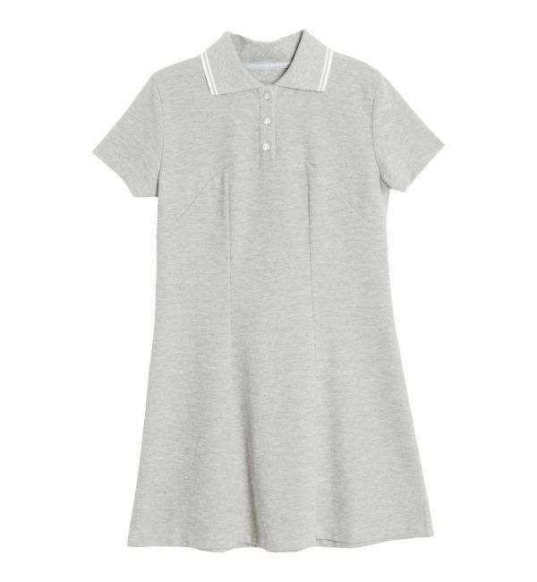 CALNAMUR「BACK OPEN POLO OP/バックオープンポロワンピース」|ワンピース|