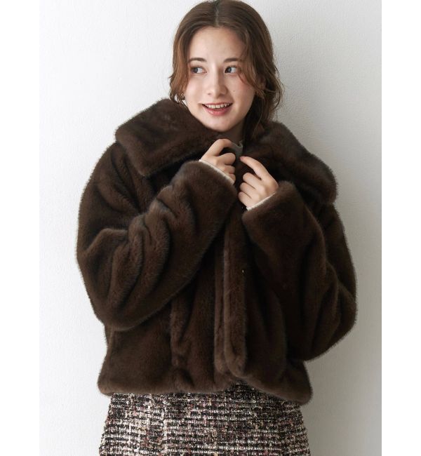 CALNAMUR「クラシックツイードロングワンピース」|ワンピース|