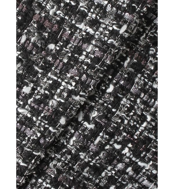 CALNAMUR「クラシックツイードロングワンピース」|ワンピース|