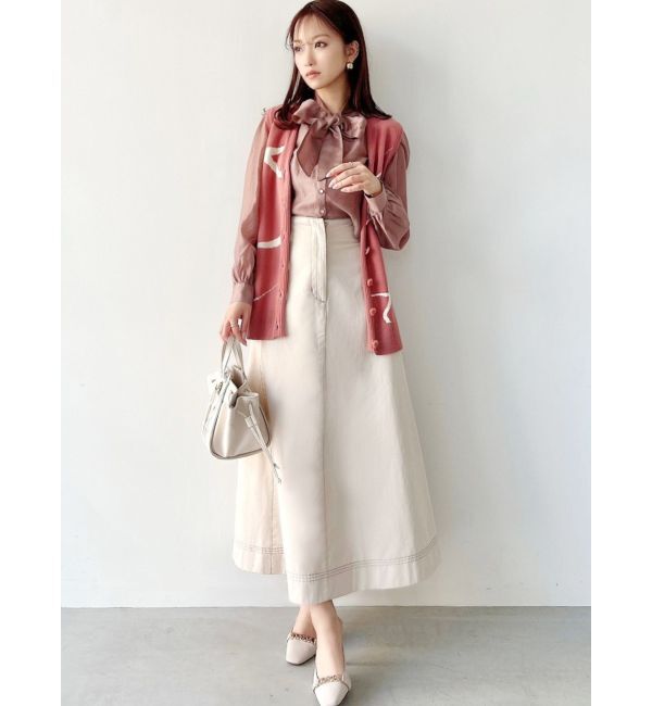 RESEXXY「ニュアンスパターンニットベスト【セットアップ着用可能】」|その他|