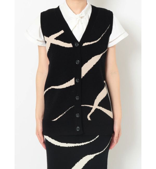 RESEXXY「ニュアンスパターンニットベスト【セットアップ着用可能】」|その他|