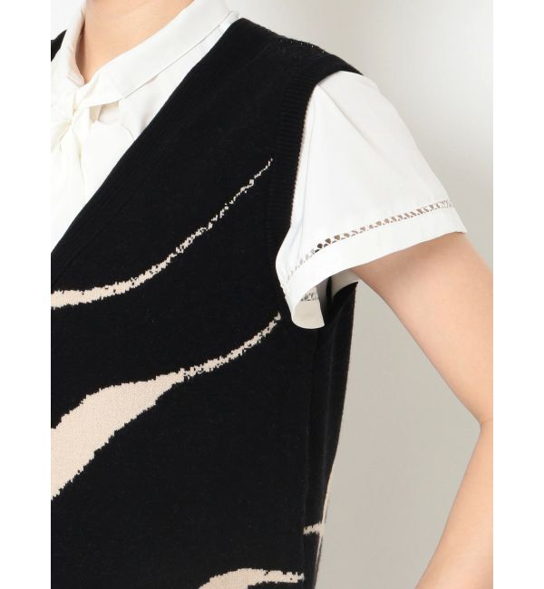 RESEXXY「ニュアンスパターンニットベスト【セットアップ着用可能】」|その他|