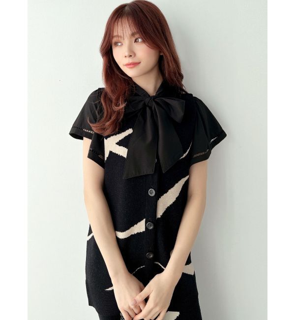 RESEXXY「ニュアンスパターンニットベスト【セットアップ着用可能】」|その他|