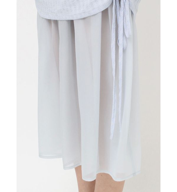 RESEXXY「シアーレイヤードギャザーワンピース」|ワンピース|