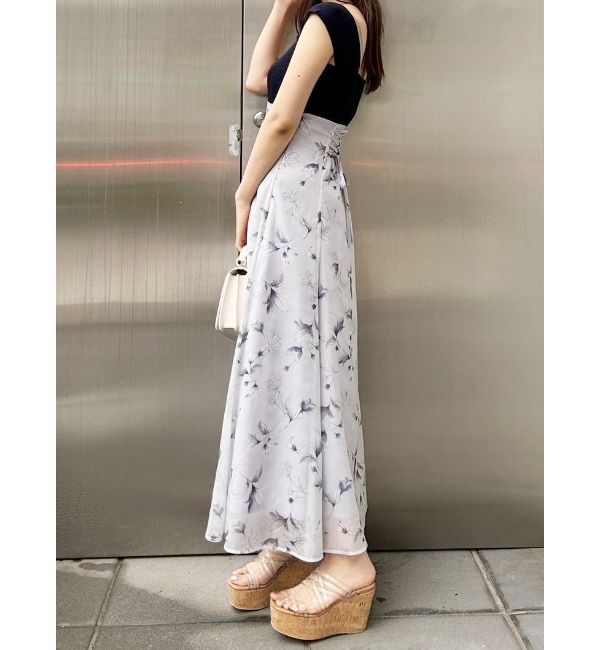 MERCURYDUO「ベアニットドッキングコルセットワンピース」|ワンピース|