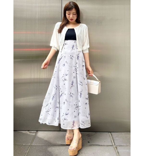 MERCURYDUO「ベアニットドッキングコルセットワンピース」|ワンピース|