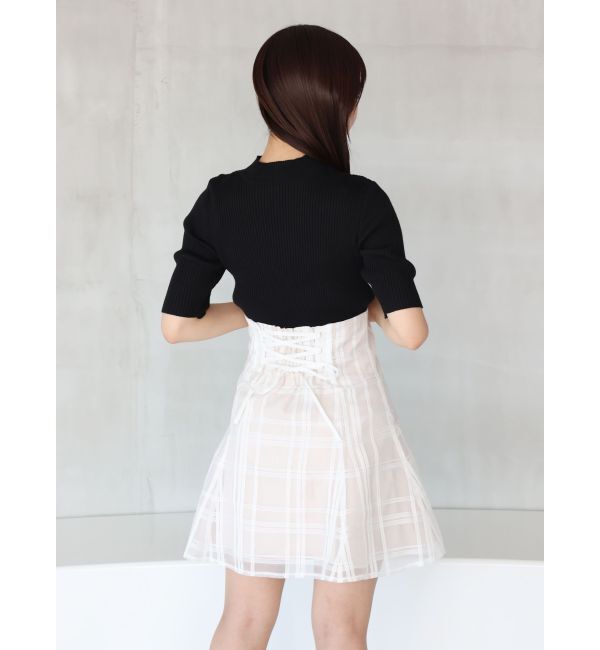 MERCURYDUO「2WAYカットアウトニット」|ニット・セーター|