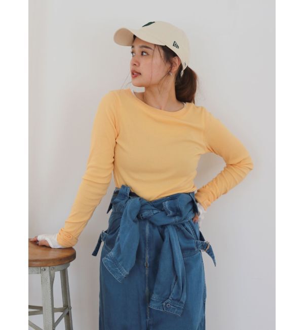 Ungrid「テンセル混デニムオールインワン」|オールインワン|