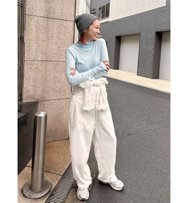 Ungrid「テンセル混デニムオールインワン」|オールインワン|