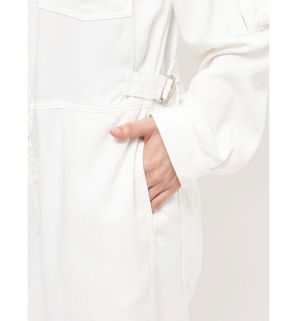 Ungrid「テンセル混デニムオールインワン」|オールインワン|