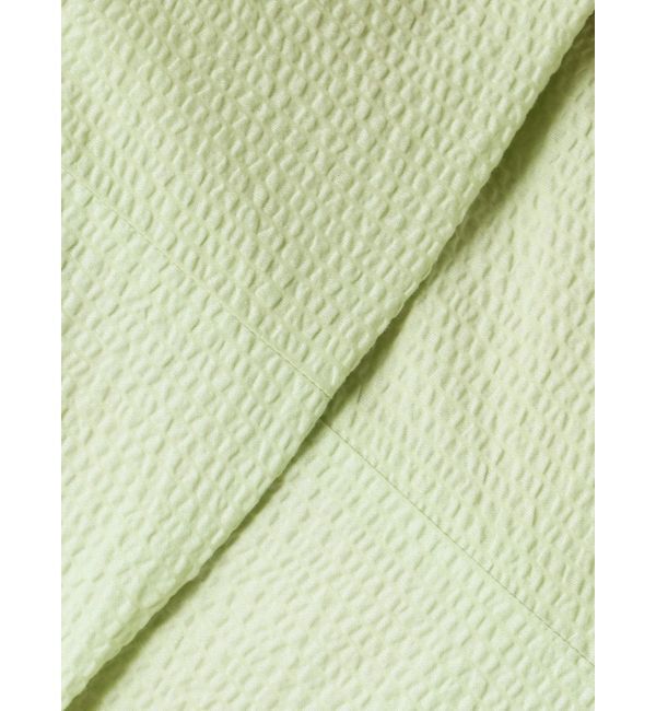 Ungrid「スクエアネックギャザーデザインロンパース」|オールインワン|