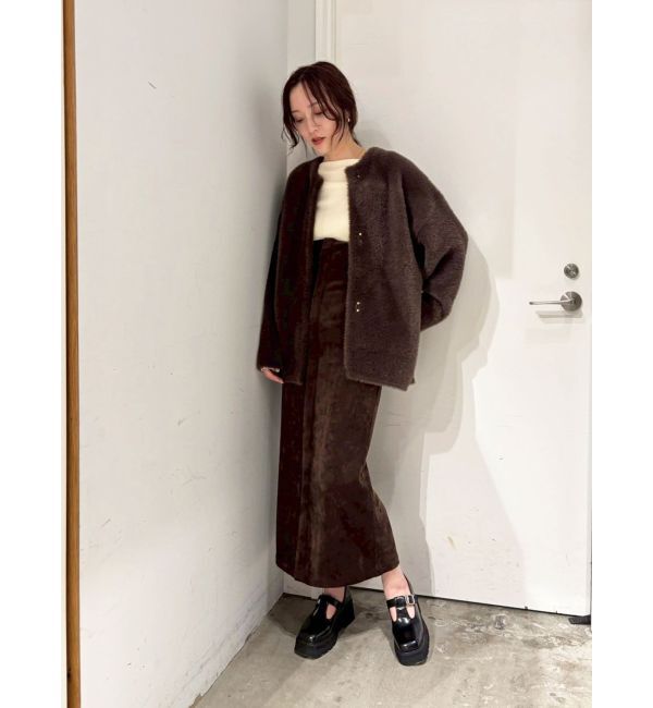 LAGUNAMOON「【UNIVERSALOVERALLコラボ】サスペンダースカート」|スカート|