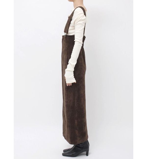 LAGUNAMOON「【UNIVERSALOVERALLコラボ】サスペンダースカート」|スカート|