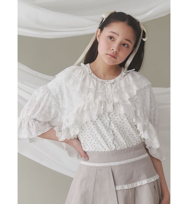 merry jenny「スカラップfrillボレロ」|カーディガン|