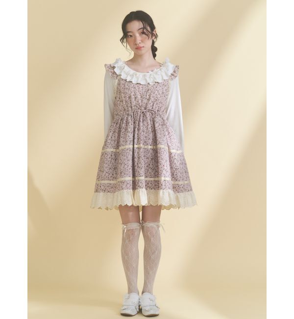 merry jenny「petit flowerフレアミニワンピース」|ワンピース|