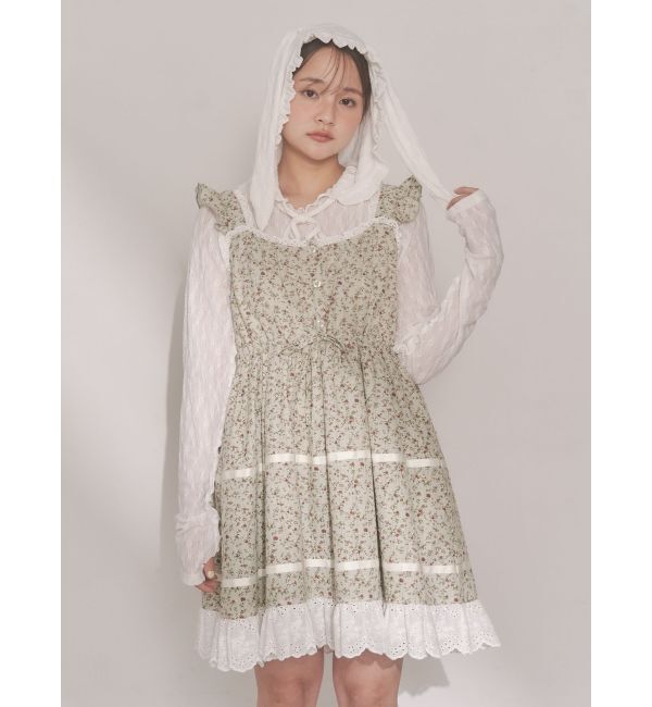 merry jenny「petit flowerフレアミニワンピース」|ワンピース|