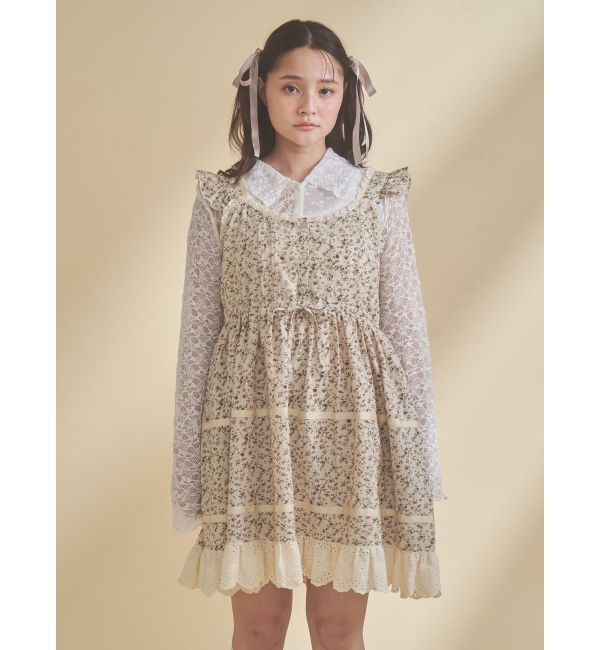 merry jenny「petit flowerフレアミニワンピース」|ワンピース|