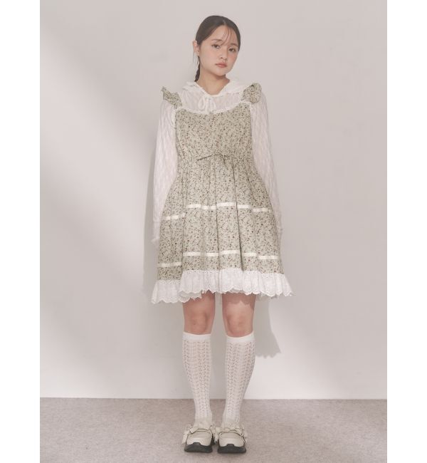 merry jenny「petit flowerフレアミニワンピース」|ワンピース|
