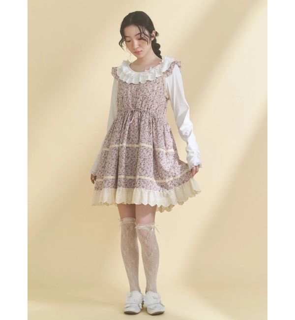 merry jenny「petit flowerフレアミニワンピース」|ワンピース|