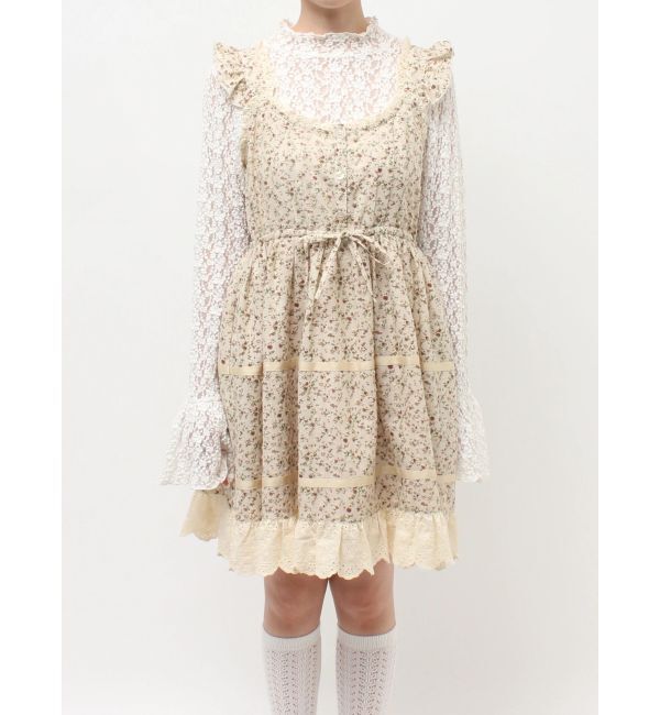 merry jenny「petit flowerフレアミニワンピース」|ワンピース|