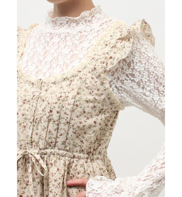 merry jenny「petit flowerフレアミニワンピース」|ワンピース|