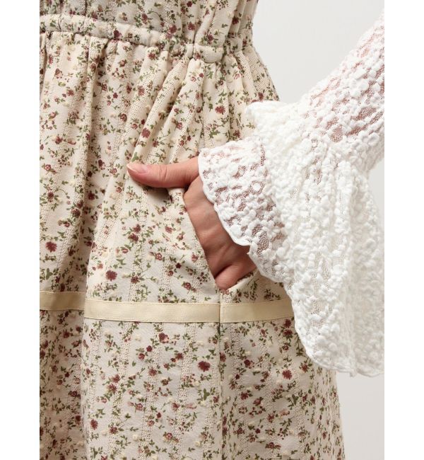 merry jenny「petit flowerフレアミニワンピース」|ワンピース|