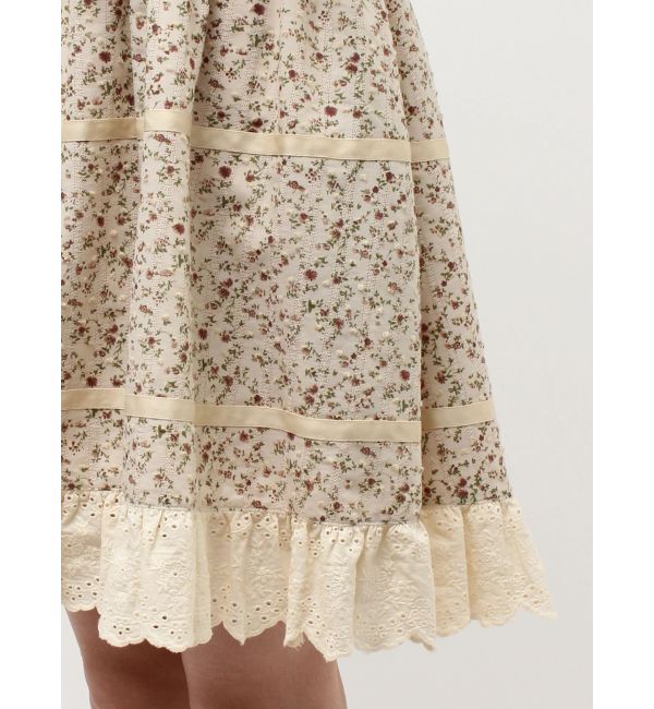 merry jenny「petit flowerフレアミニワンピース」|ワンピース|