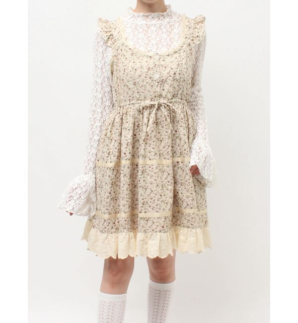 merry jenny「petit flowerフレアミニワンピース」|ワンピース|
