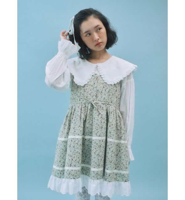 merry jenny「petit flowerフレアミニワンピース」|ワンピース|