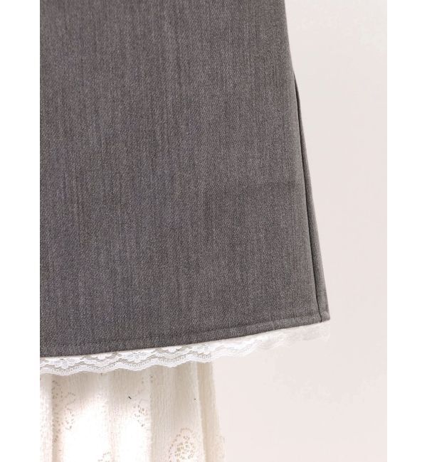 merry jenny「lace slit ribbon jacket」|テーラードジャケット|