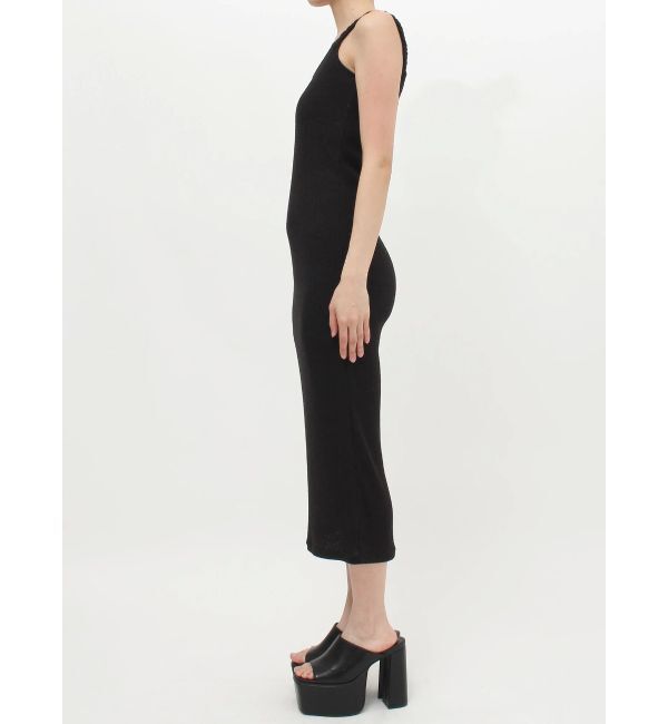 GYDA「TWISTショルダーストラップソフトタッチロングワンピース」|ワンピース|