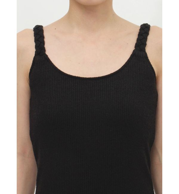 GYDA「TWISTショルダーストラップソフトタッチロングワンピース」|ワンピース|