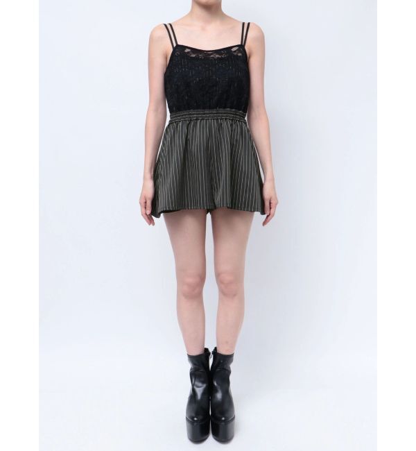 GYDA「レースレイヤードオールインワン」|オールインワン|