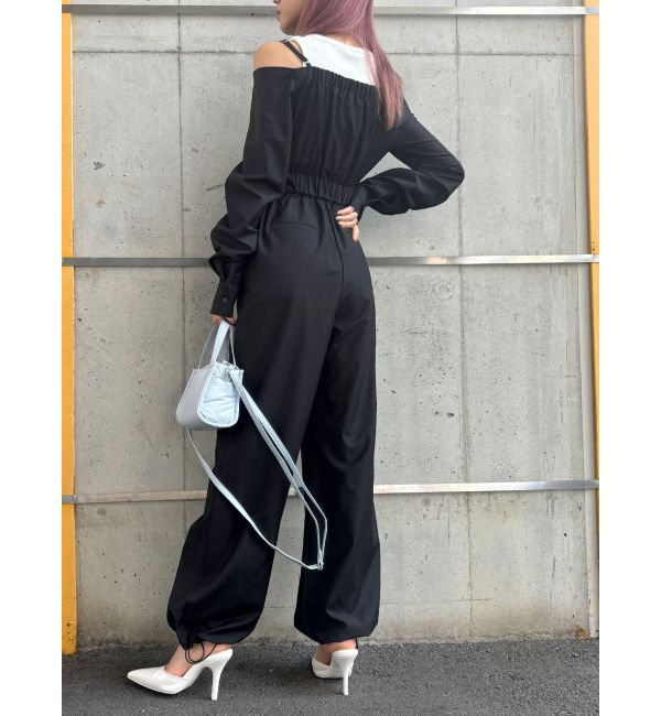 GYDA「【TINY】3WAYオフショルロンパース」|オールインワン|