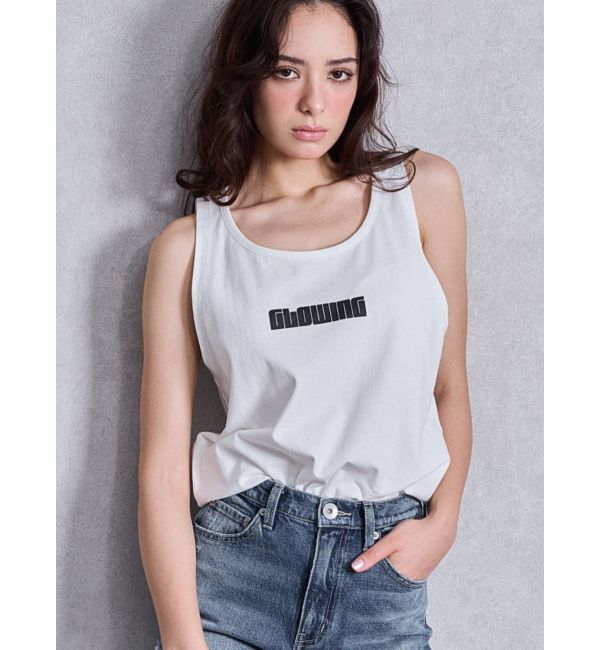 GYDA「GLOWINGタンクワンピース」|ワンピース|オフホワイト