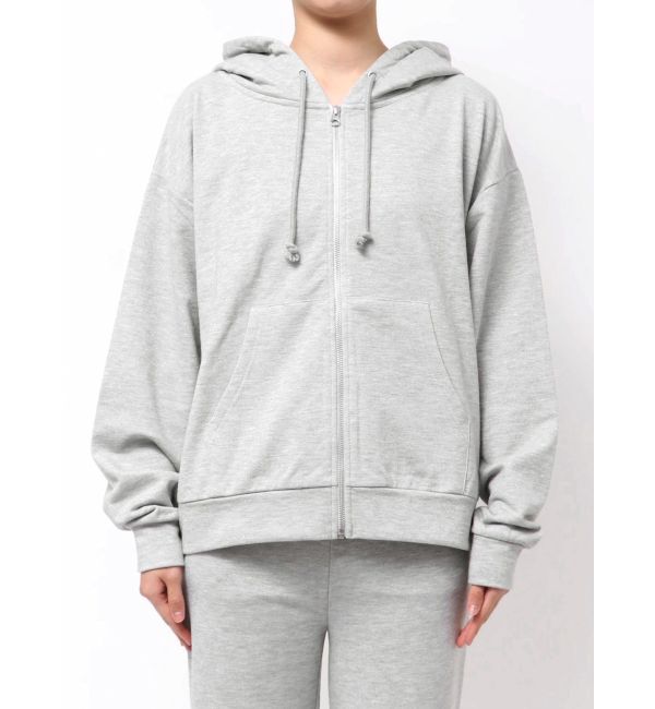 GYDA「BACK GYDAラインストーンラメパーカー」|カーディガン|