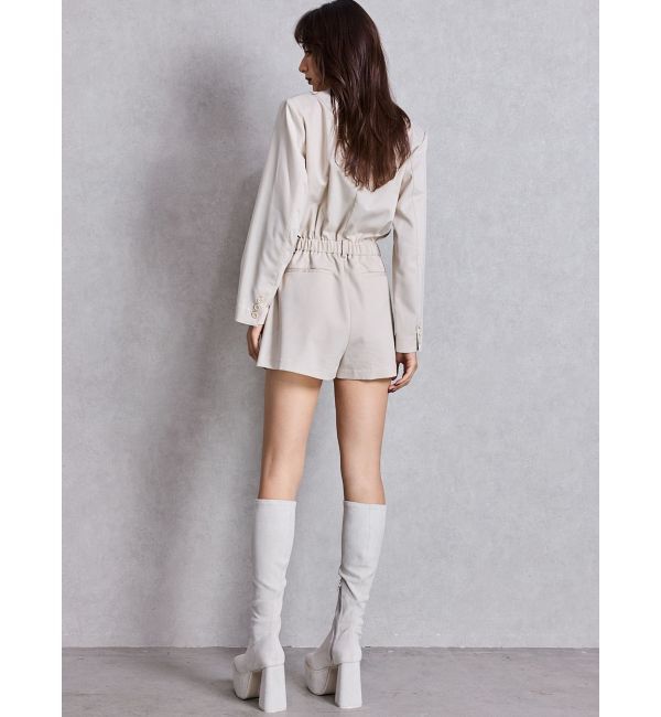 GYDA「ジャケットデザインロンパース」|オールインワン|