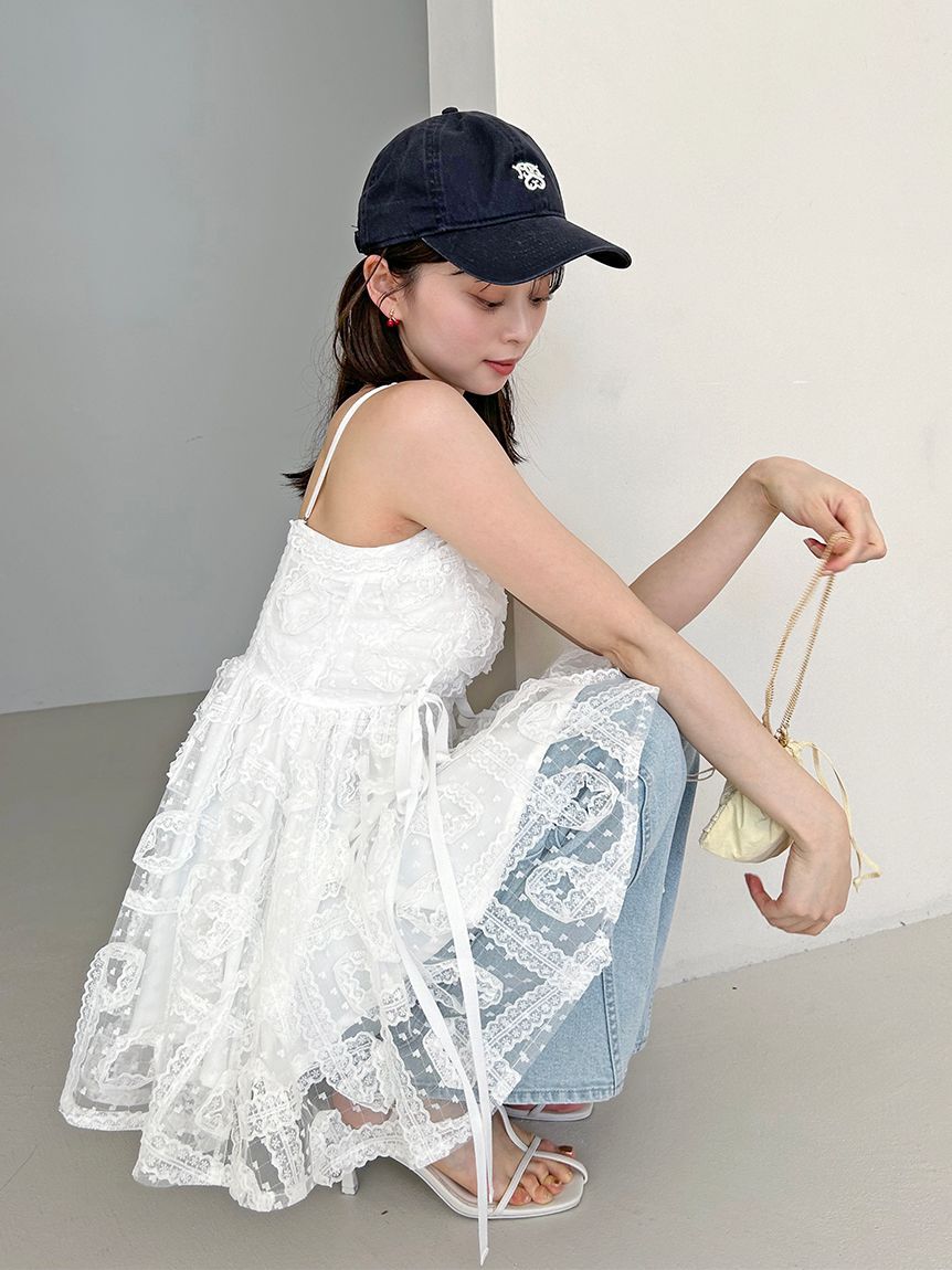 SNIDEL「チュールペプラムブラウス」|シャツ・ブラウス|