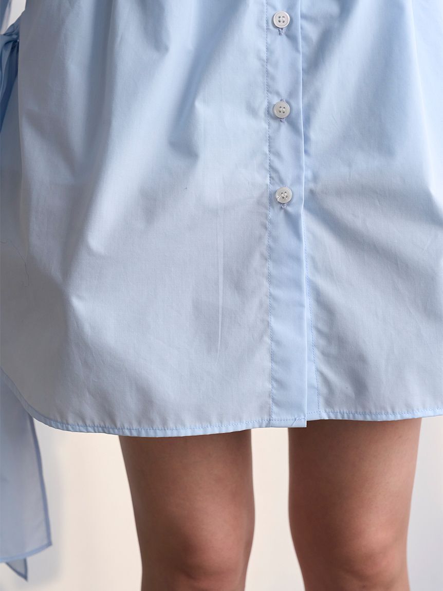 SNIDEL「レイヤードボウタイチュニック」|チュニック|