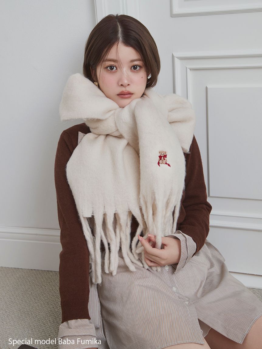 SNIDEL「レイヤードボウタイチュニック」|チュニック|