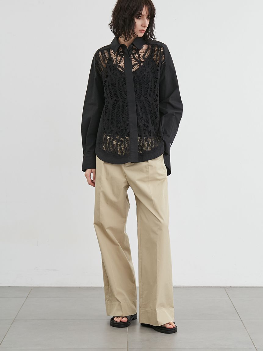 styling/「バテンレースドレスシャツ」|シャツ・ブラウス|