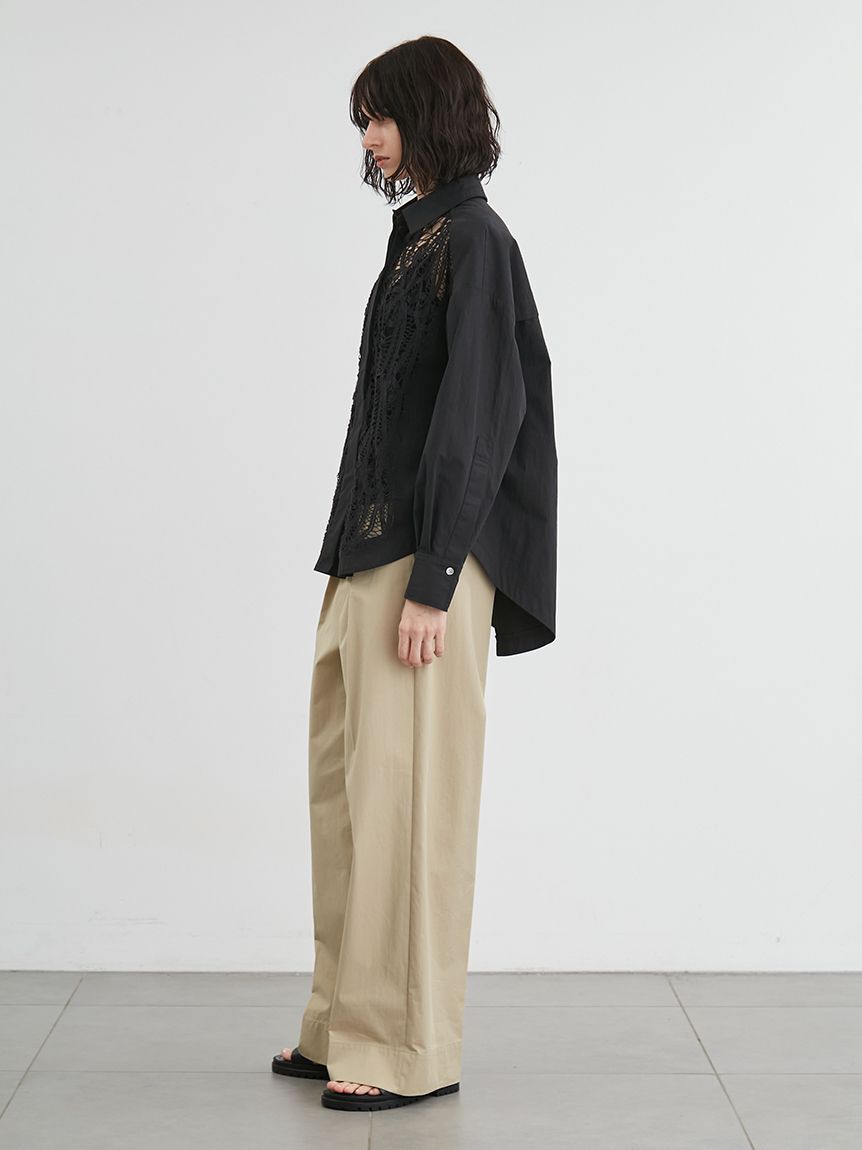 styling/「バテンレースドレスシャツ」|シャツ・ブラウス|