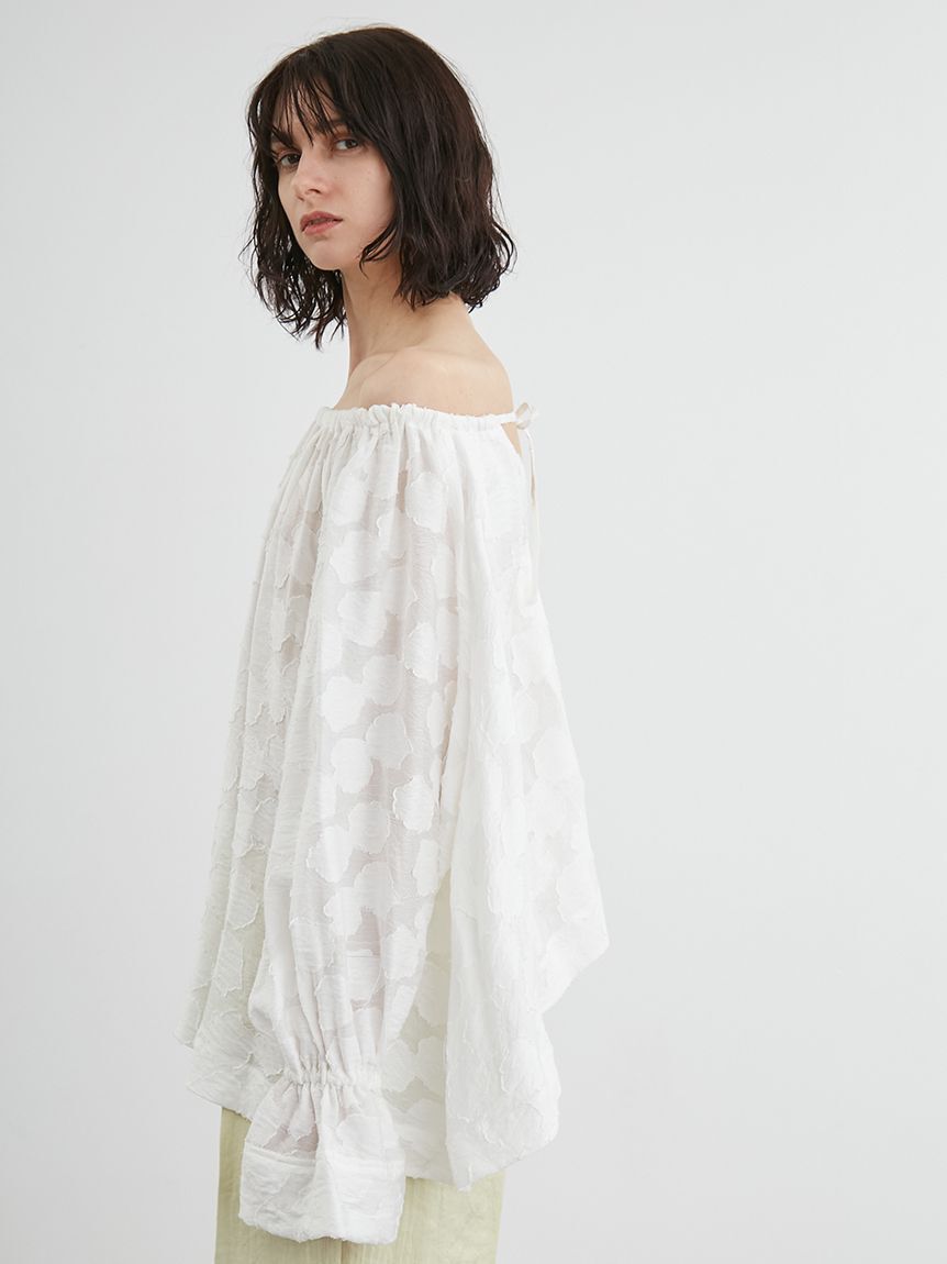 styling/「カットジャガード2WAYブラウス」|シャツ・ブラウス|