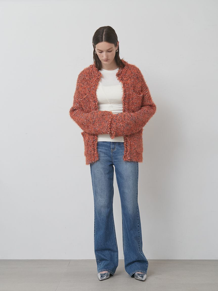 styling/「ミックスツイードカーディガン」|カーディガン|