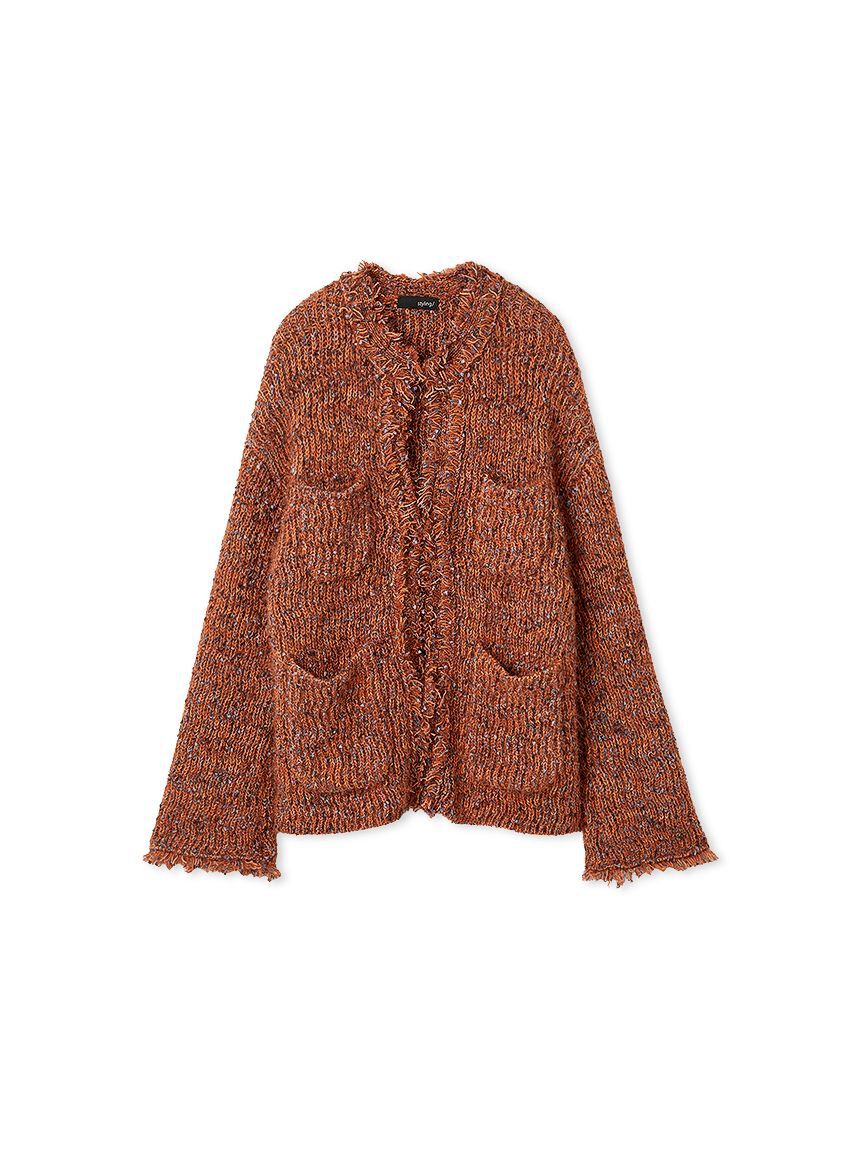 styling/「ミックスツイードカーディガン」|カーディガン|