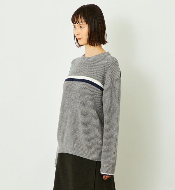 MACKINTOSH PHILOSOPHY「GREY LABEL ローゲージラインニット」|ニット・セーター|