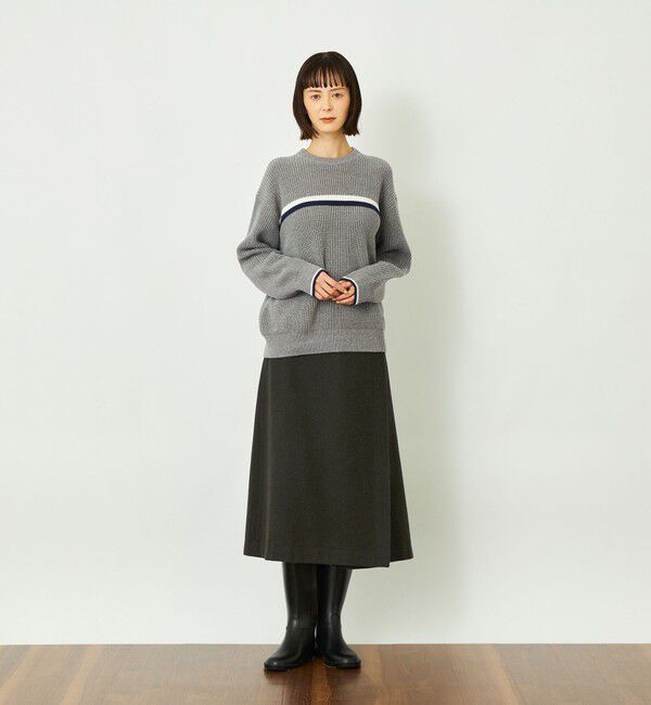 MACKINTOSH PHILOSOPHY「GREY LABEL ローゲージラインニット」|ニット・セーター|