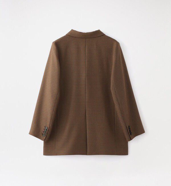  「ガンクラブチェックダブルブレスト」|テーラードジャケット|