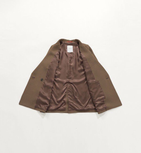  「ガンクラブチェックダブルブレスト」|テーラードジャケット|