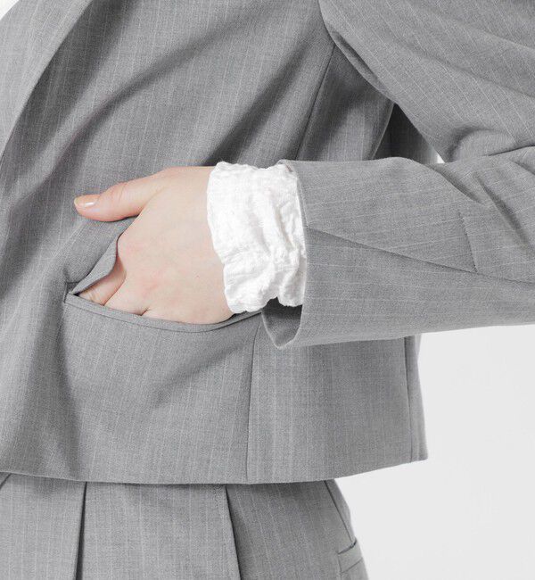  「レイヤードライクジャケット」|テーラードジャケット|